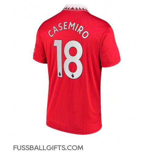 Manchester United Casemiro #18 Fußballbekleidung Heimtrikot 2022-23 Kurzarm